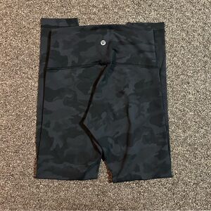 Lululemon Black Camo Leggings